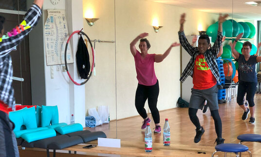 Zumba mit Eduardo